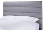 Orchid Full Headboard - Light Grey