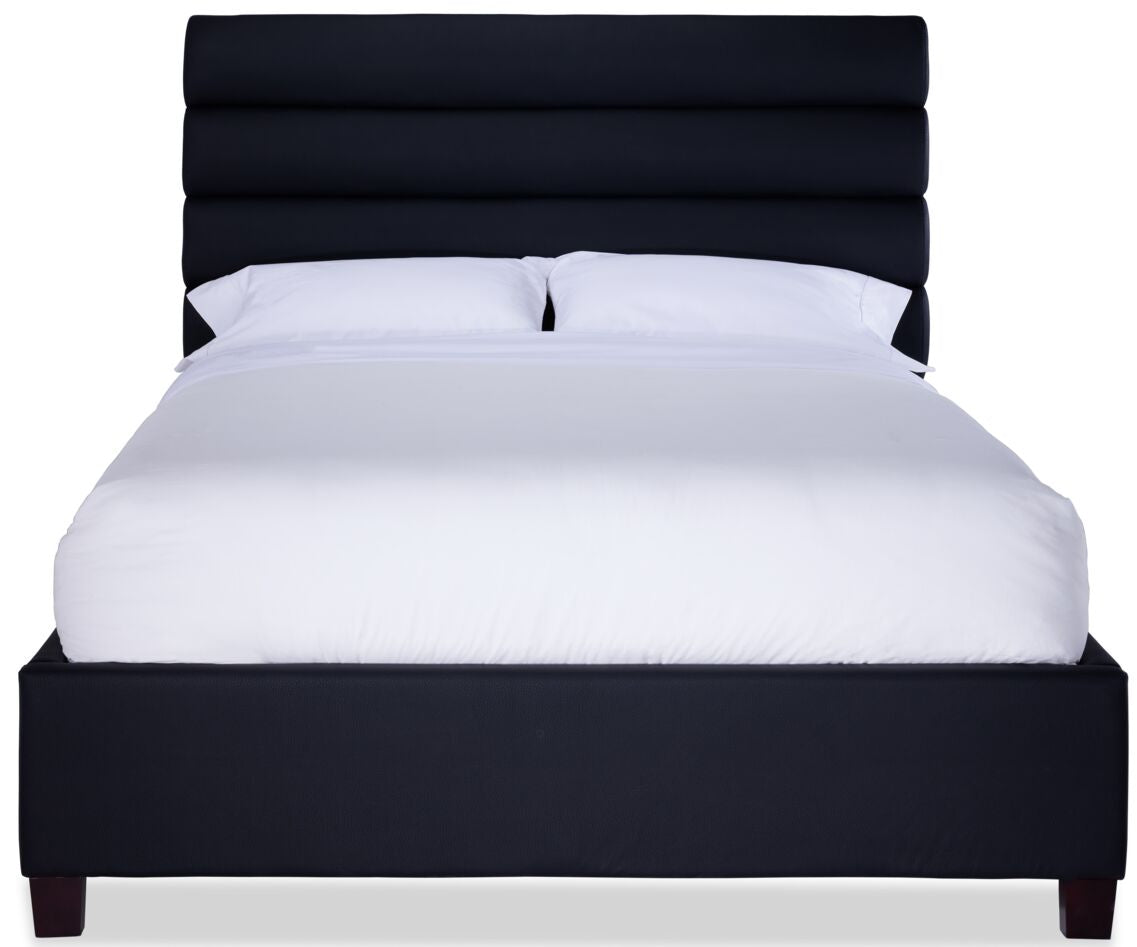 Orchid 3-Piece King Bed - Black