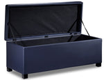 Paloma 3-Piece Ottoman - Navy