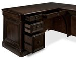 Palomar Corner Desk- Tuscany Brown