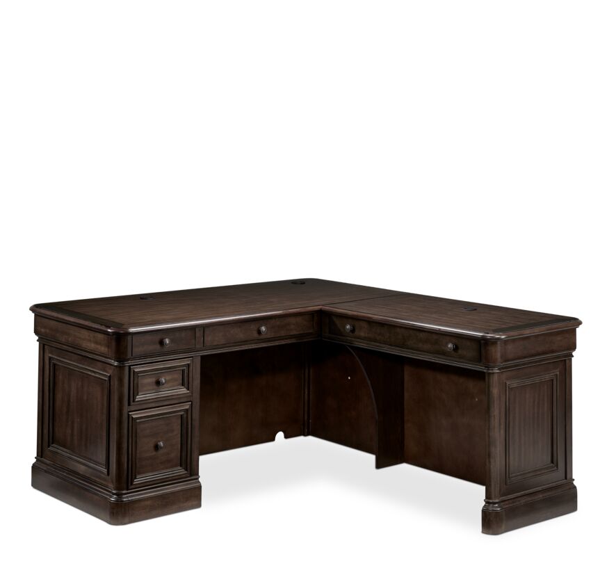 Palomar Corner Desk- Tuscany Brown