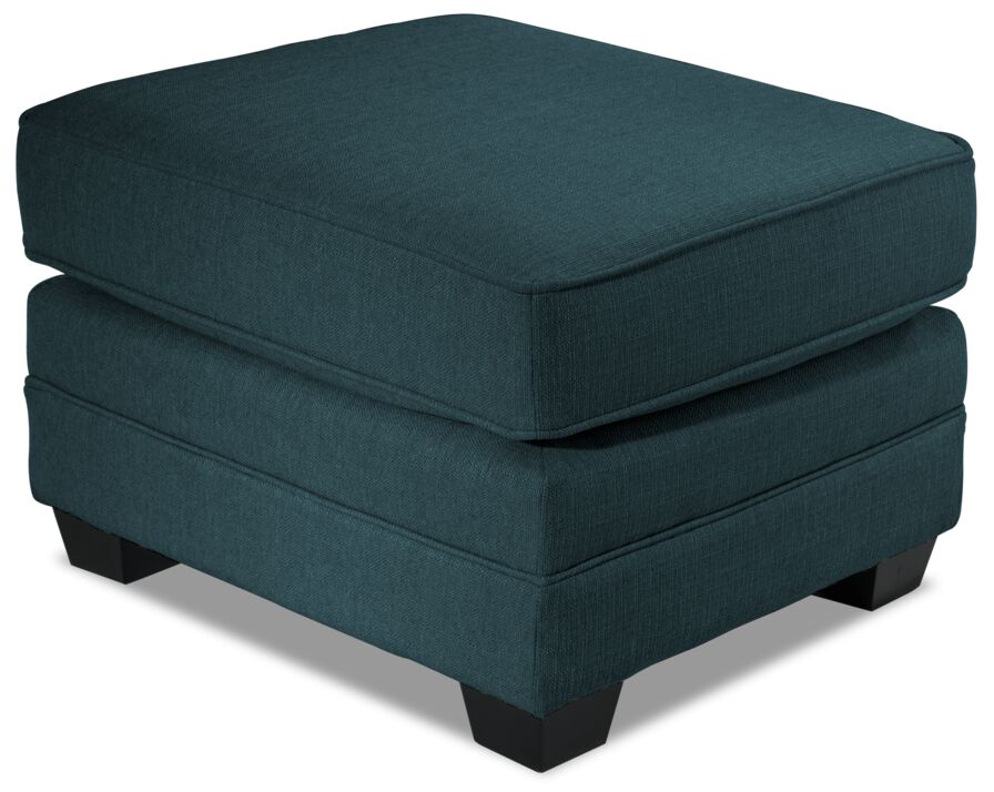Penelope Ottoman - Teal