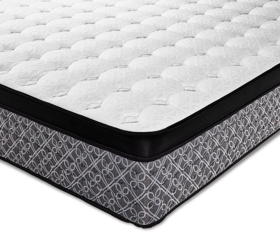 Kingsdown Presley Firm Twin Euro Top Mattress and Boxspring Set