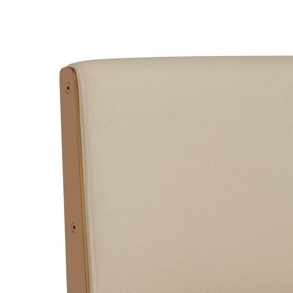 Renee Swivel Side Chair - Champagne Gold, Castillo Cream