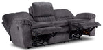 Reyes Power Reclining Sofa - Grey