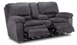 Reyes Power Reclining Loveseat - Grey