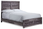 River 3-Piece King Bed - Light Grey
