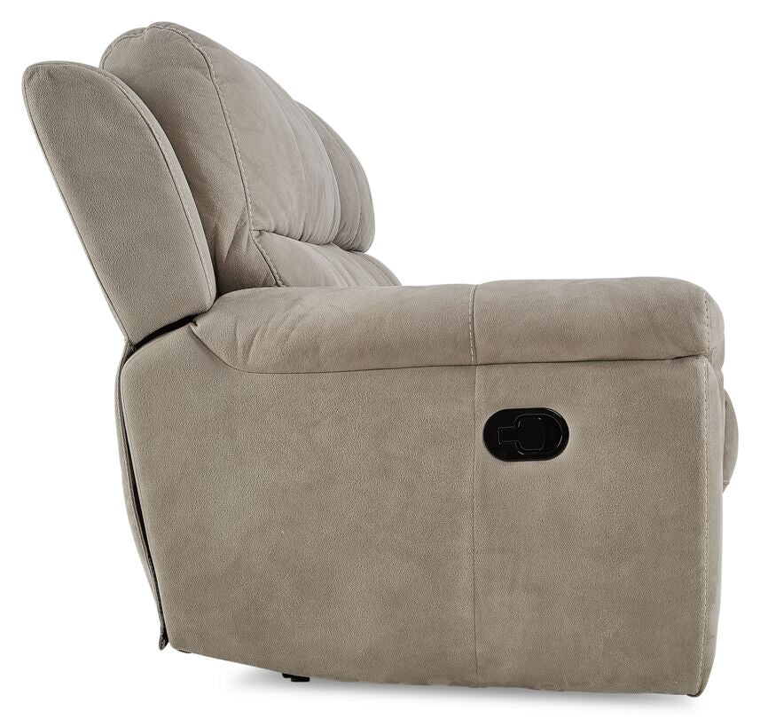 Roarke Reclining Loveseat - Silver Grey