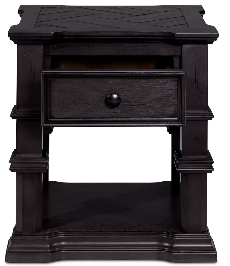 Roman 24" End Table - Grey