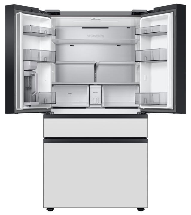 Samsung BESPOKE 36" 4-Door French-Door Counter-Depth Refrigerator with AutoFill Water Pitcher (Without Panels) (22.9 cu.ft.) - RF23BB8200APAA