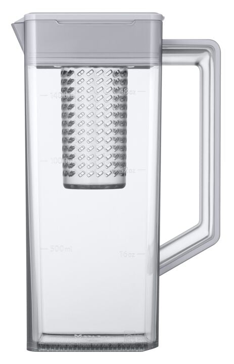 Samsung Fingerprint Resistant Stainless Steel BESPOKE 36" 4-Door Refrigerator with AutoFill Water Pitcher (28.9 cu. ft.) - RF29BB8200QLAA