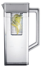 Samsung BESPOKE 36" 28.8 Cu. Ft. Stainless Steel  4-Door French Door Refrigerator with Beverage Center - RF29BB8600QLAA