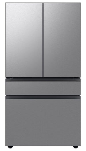 Samsung BESPOKE Réfrigérateur 22,8 pi³ 4 portes FlexMC à profondeur de comptoir avec centre de boissons 36 po acier inoxydable RF23BB8600QLAA
