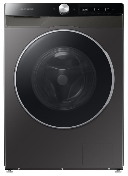 Samsung Inox Grey Front-Load Washer with AI Smart Dial and Super Speed (2.5 cu. ft.) - WW25B6900AX/AC