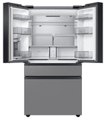 Samsung Fingerprint Resistant Stainless Steel BESPOKE 36" 4-Door Refrigerator with AutoFill Water Pitcher (28.9 cu. ft.) - RF29BB8200QLAA