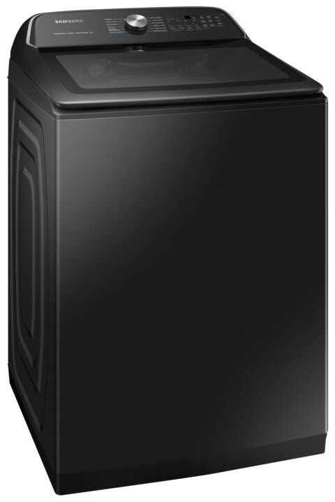 Samsung Black Stainless Top-Load Washer with SuperSpeed (6.0 cu. ft.) - WA52B7650AV/AC