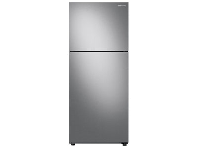 Samsung Réfrigérateur 15,6 pi³ avec congélateur en haut avec technologie de refroidissement complet acier inoxydable RT16A6105SR/AA