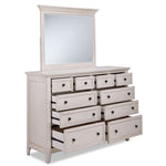 San Mateo 6-Piece Full Panel Bedroom Package - Antique White