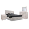 San Mateo Chambre à coucher 6 mcx grand – blanc antique