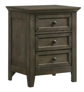 San Mateo 5-Piece King Bedroom Package - Pewter
