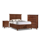 San Mateo 5-Piece Full Storage Bedroom Package - Tuscan