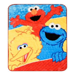 Sesame Street Jeté/couverture pour enfants
