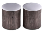 Serpentine II Stool - Light Grey