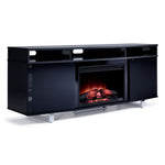 Sorenson Fireplace TV Stand - Black