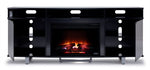 Sorenson 72" Fireplace TV Stand - Black