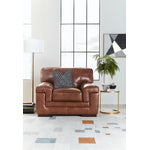 Stampede Leather Chair - Cognac
