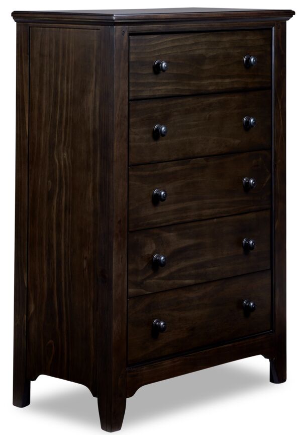 Tahoe 5-Drawer Chest - River Rock