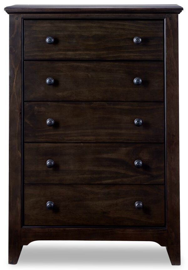 Tahoe 5-Drawer Chest - River Rock