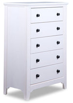 Tahoe 5-Drawer Chest - Sea Shell