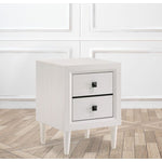 Vivian Night Table - White