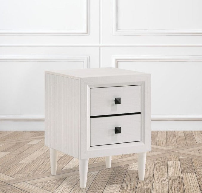 Vivian Night Table - White