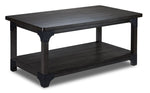 Wellington 46" Coffee Table with 2 End Tables - Grey