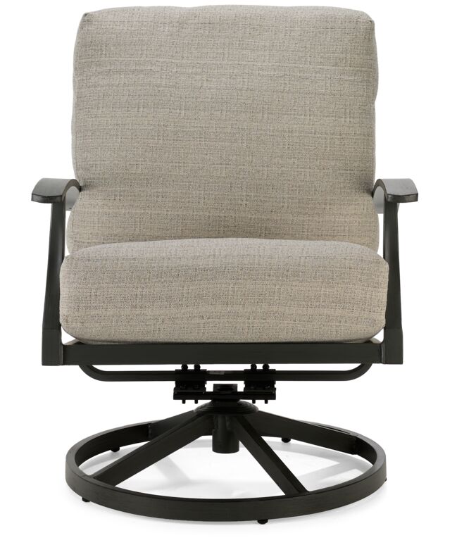 West Lake - Outdoor Swivel Chair - Grey