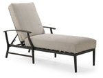 West Lake - Outdoor Chaise Lounge - Grey