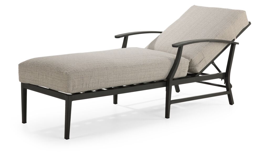 West Lake - Outdoor Chaise Lounge - Grey