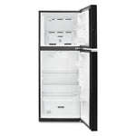 Whirlpool 24" 11.6 Cu. Ft. Black Counter-Depth Top-Freezer Refrigerator - WRT112CZJB