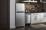 Whirlpool 24" 11.6 Cu. Ft. Fingerprint Resistant Stainless Finish Counter-Depth Top-Freezer Refrigerator - WRT112CZJZ