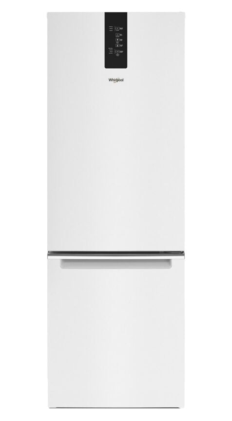 Whirlpool White 24" Counter-Depth Bottom-Freezer Refrigerator (12.9 Cu.Ft.) - WRB533CZJW