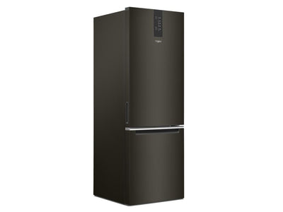 Whirlpool Réfrigérateur 12,9 pi³ avec congélateur en bas à profondeur de comptoir acier inoxydable noir WRB543CMJV