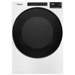Whirlpool White Electric Dryer with Wrinkle Shield and Steam (7.4 cu. ft.) - YWED6605MW
