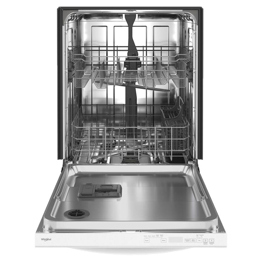 Whirlpool White Dishwasher with Deep Top Rack (50 dBA) - WDT740SALW