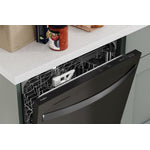 Whirlpool Fingerprint Resistant Black Stainless Dishwasher with 3rd Rack (47 dBA) - WDT970SAKV