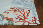 Scorpio IX Area Rug - 5' x 7'6" - Blue