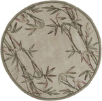 Syracuse VIII Round Area Rug - 7'6" - Ivory