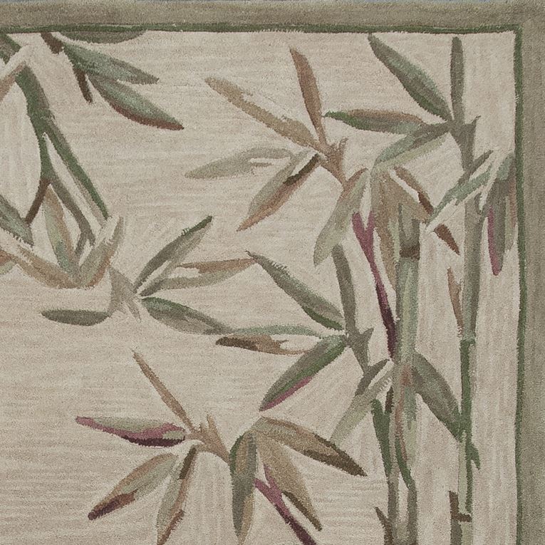 Syracuse VIII Round Area Rug 5'6" Ivory Leon's