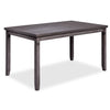 Breeze Table de salle à manger – gris foncé